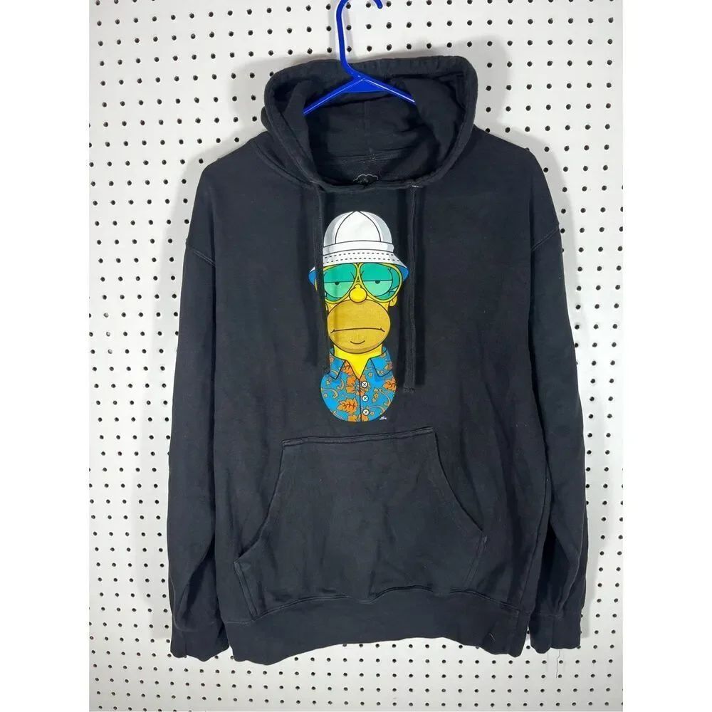 Neff X Simpsons Homer Simpson pullover hoodie size M